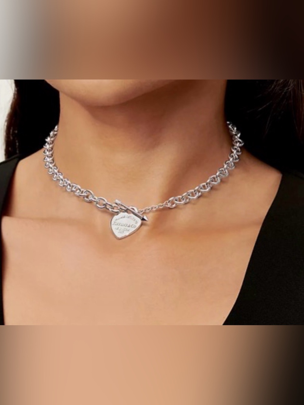 Tiffany & Co. Return to Tiffany Lovestruck Necklace, 16 inches!